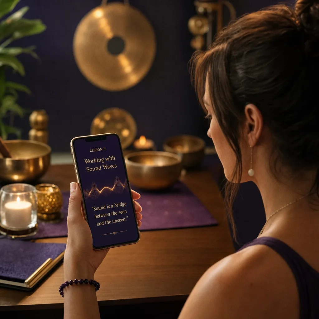 Read the lessons on your phone